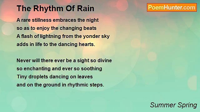 Summer Spring - The Rhythm Of Rain