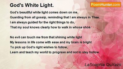 LaSoaphia QuXazs - God's White Light.