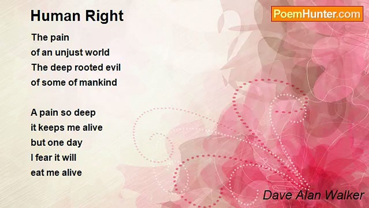 Dave Alan Walker - Human Right