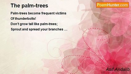 Asif Andalib - The palm-trees