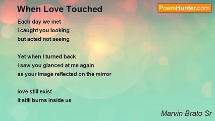 Marvin Brato Sr - When Love Touched