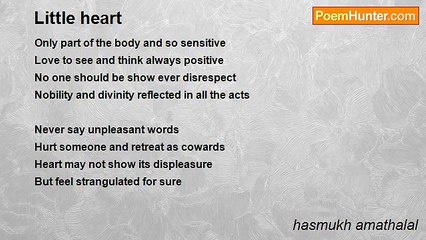 hasmukh amathalal - Little heart