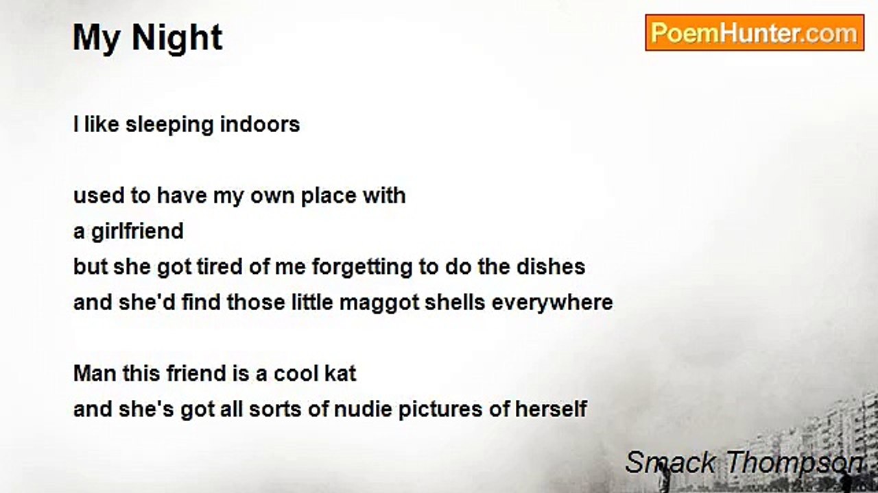 Smack Thompson - My Night