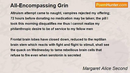 Margaret Alice Second - All-Encompassing Grin