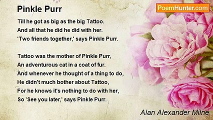 Alan Alexander Milne - Pinkle Purr