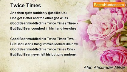Alan Alexander Milne - Twice Times