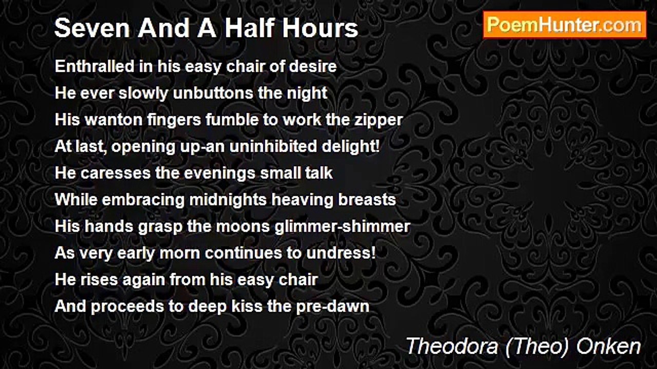 Theodora (Theo) Onken - Seven And A Half Hours