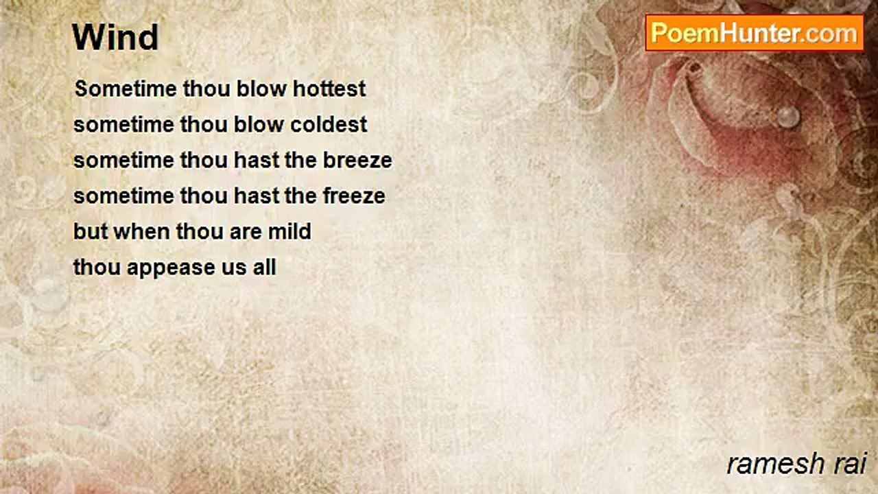 ramesh rai - Wind