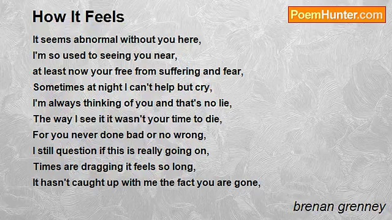 brenan grenney - How It Feels