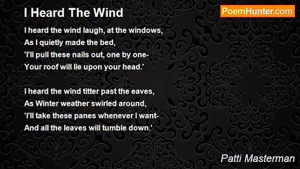 Patti Masterman - I Heard The Wind