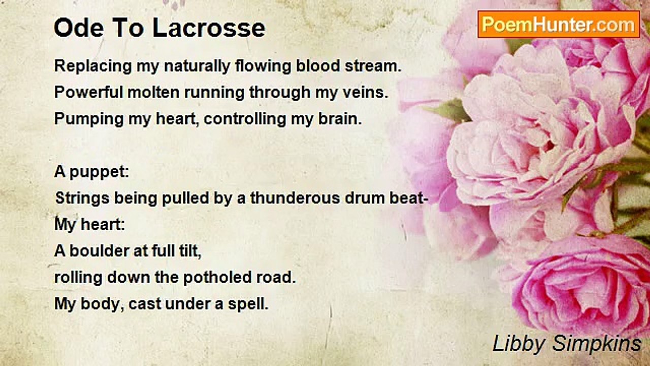 Libby Simpkins - Ode To Lacrosse