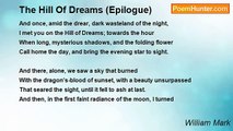 William Mark - The Hill Of Dreams (Epilogue)