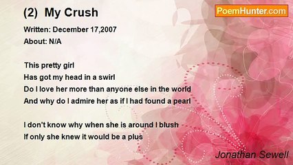 Jonathan Sewell - (2)  My Crush