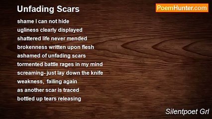 Silentpoet Grl - Unfading Scars