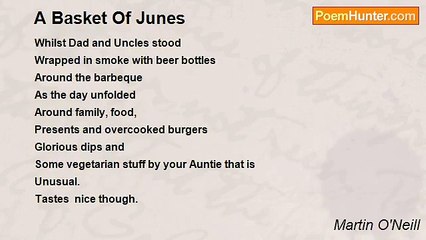 Martin O'Neill - A Basket Of Junes