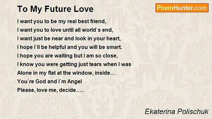Ekaterina Polischuk - To My Future Love