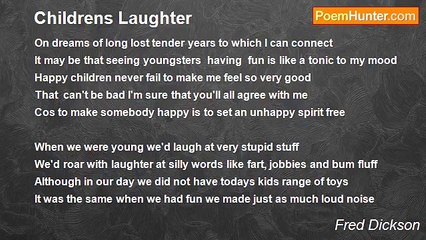 Fred Dickson - Childrens Laughter