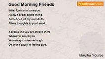 Marsha Youree - Good Morning Friends
