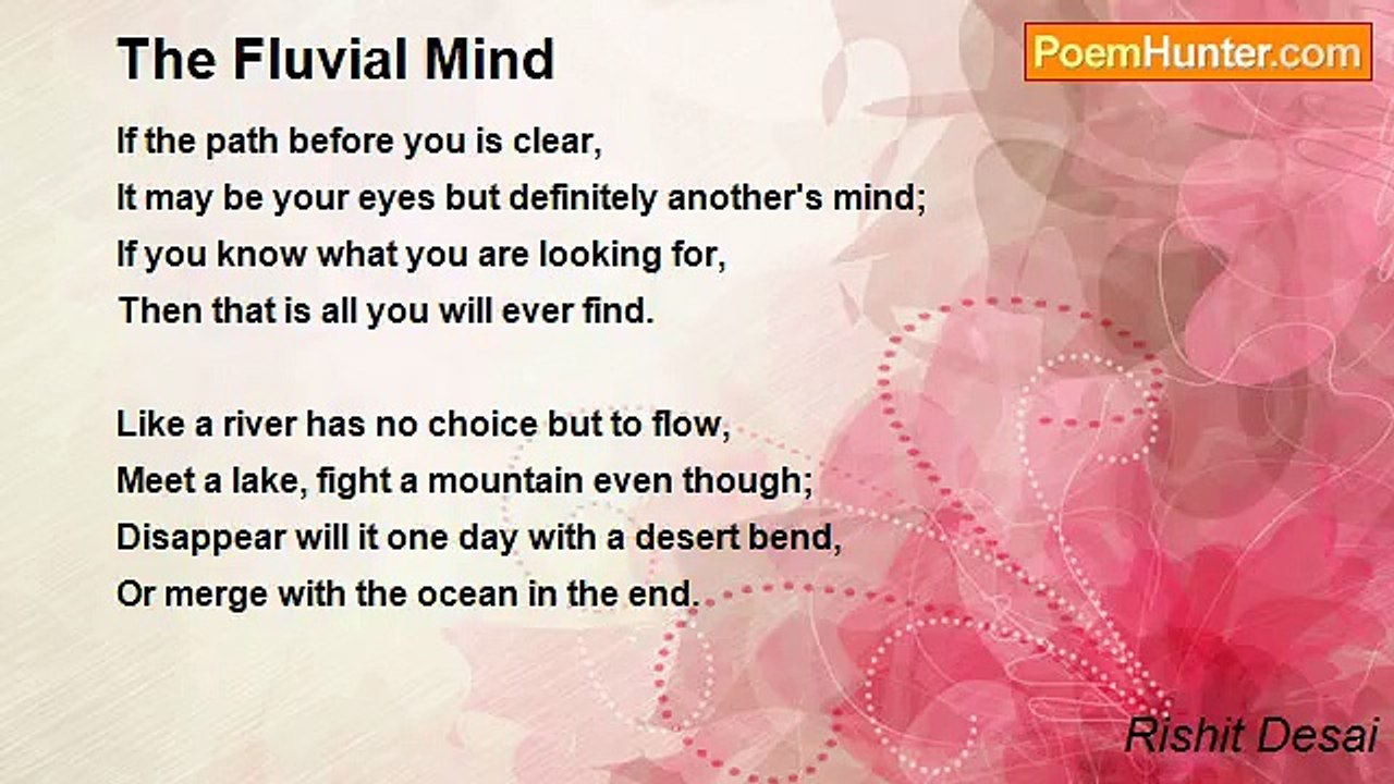 Rishit Desai - The Fluvial Mind