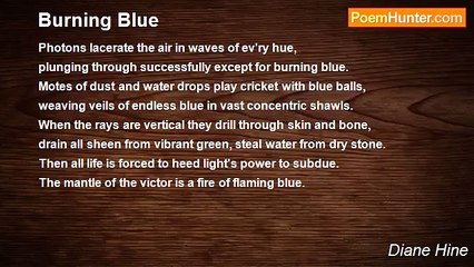 Diane Hine - Burning Blue