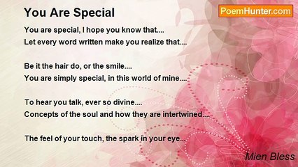 Mien Bless - You Are Special