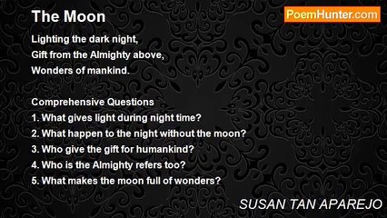 SUSAN TAN APAREJO - The Moon