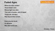 Smoky Hoss - Faded Ages