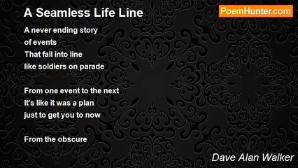 Dave Alan Walker - A Seamless Life Line