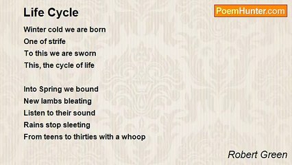 Robert Green - Life Cycle