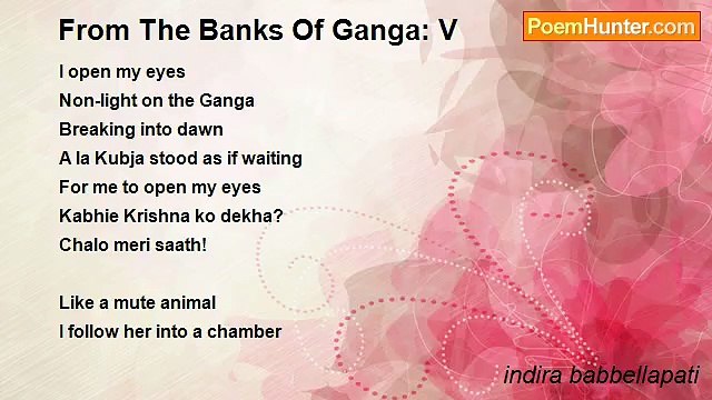 indira babbellapati - From The Banks Of Ganga: V