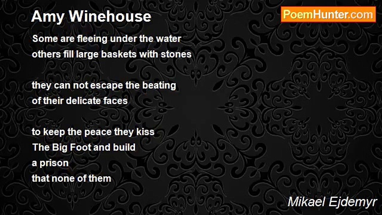 Mikael Ejdemyr - Amy Winehouse