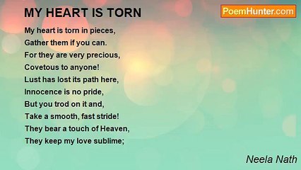 Neela Nath - MY HEART IS TORN