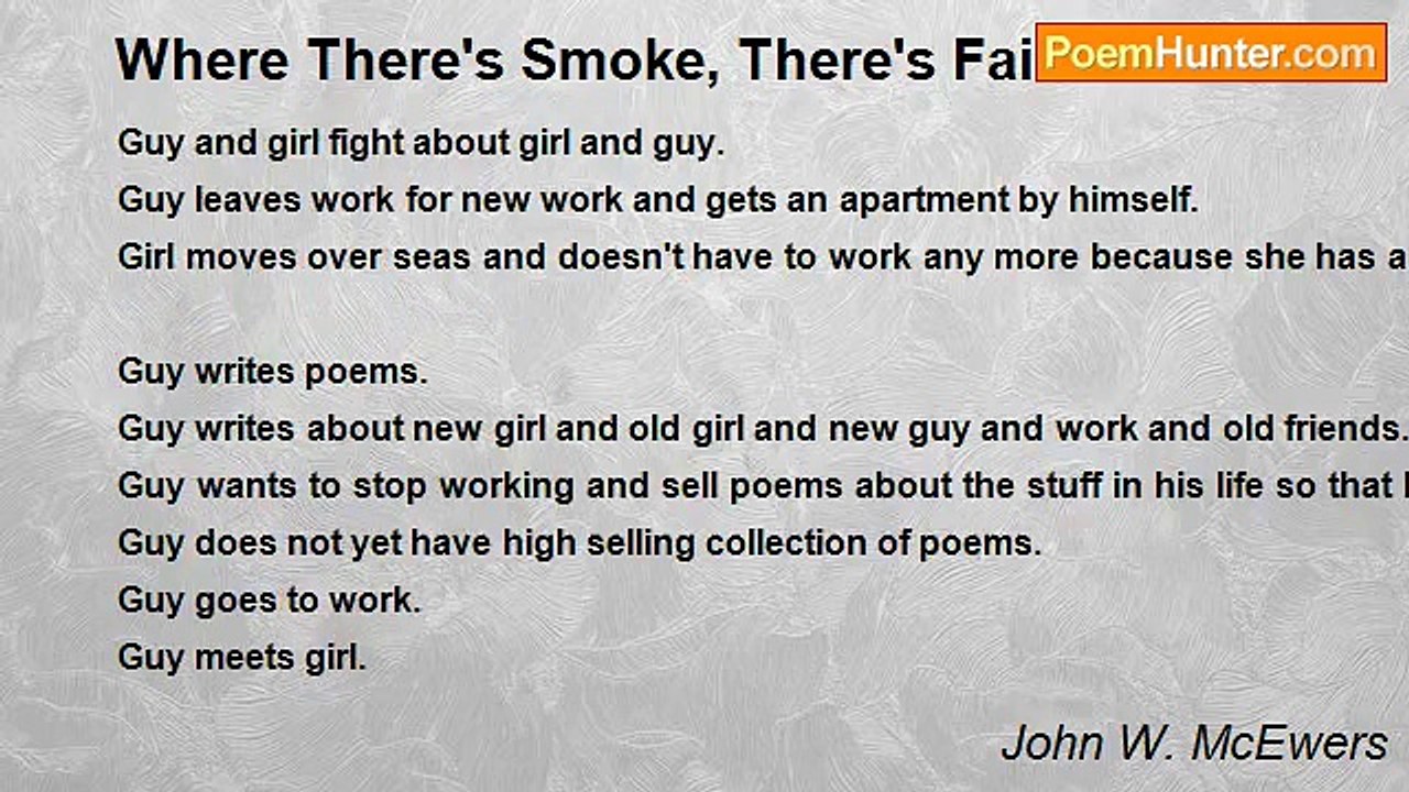 John W. McEwers - Where There's Smoke, There's Failure