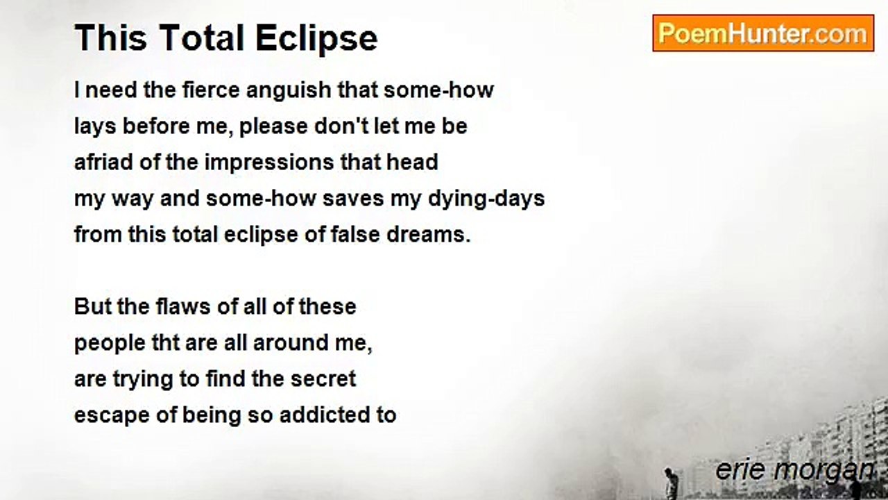 erie morgan - This Total Eclipse