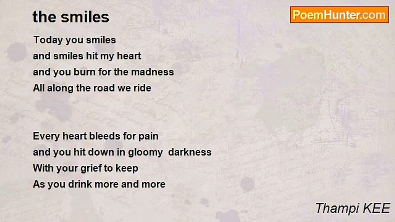 Thampi KEE - the smiles