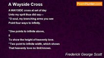 Frederick George Scott - A Wayside Cross