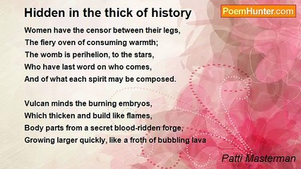 Patti Masterman - Hidden in the thick of history