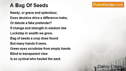 Danny Draper - A Bag Of Seeds
