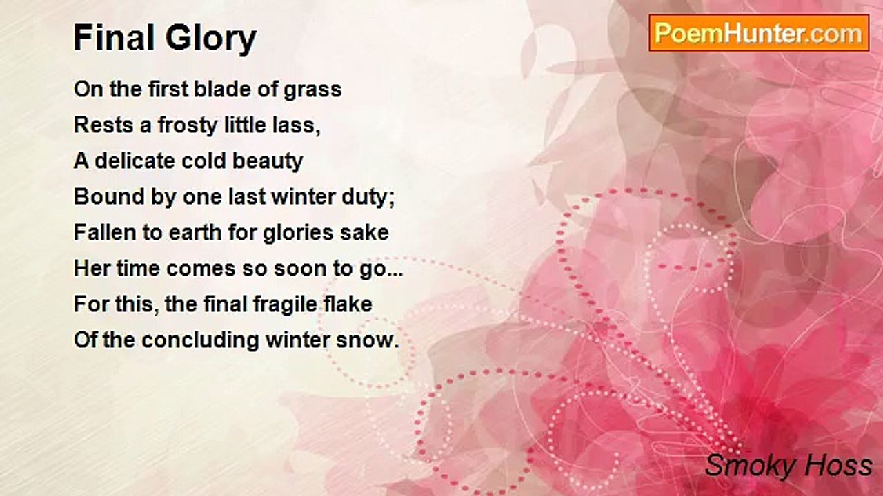 Smoky Hoss - Final Glory