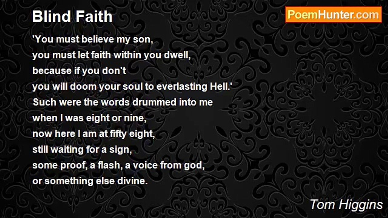 Tom Higgins - Blind Faith