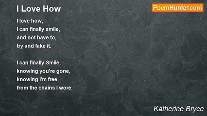 Katherine Bryce - I Love How