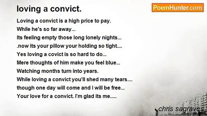 chris sagraves - loving a convict.