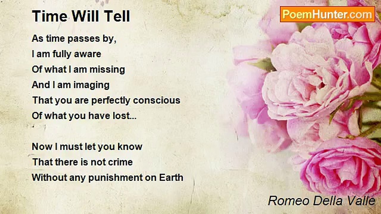 Romeo Della Valle - Time Will Tell