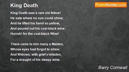 Barry Cornwall - King Death