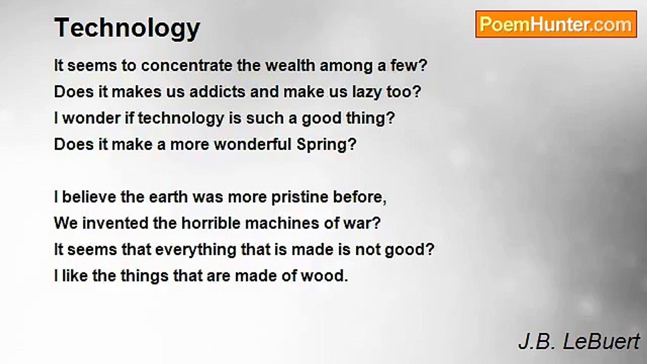 J.B. LeBuert - Technology