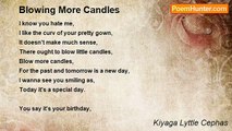 Kiyaga Lyttle Cephas - Blowing More Candles