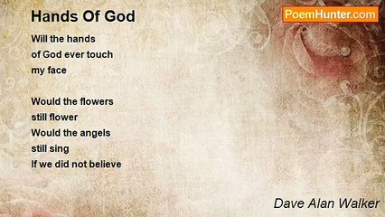 Dave Alan Walker - Hands Of God