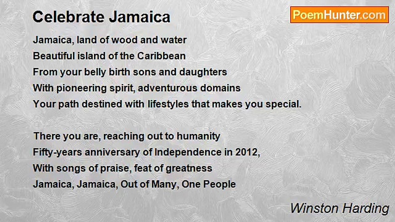 Winston Harding - Celebrate Jamaica