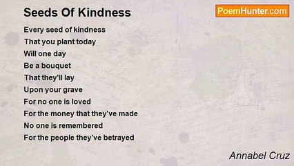 Annabel Cruz - Seeds Of Kindness