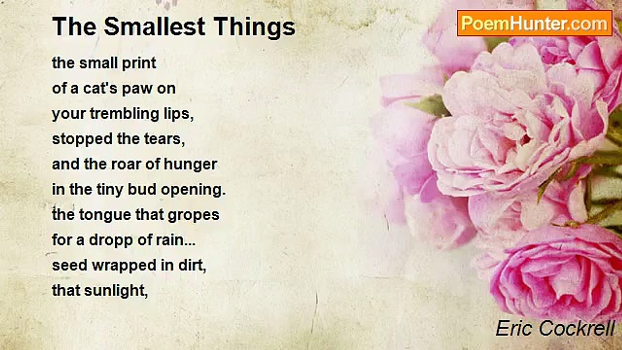 Eric Cockrell - The Smallest Things